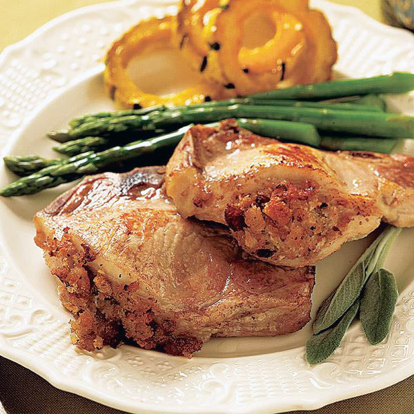 Boneless Stuffed Pork Chops