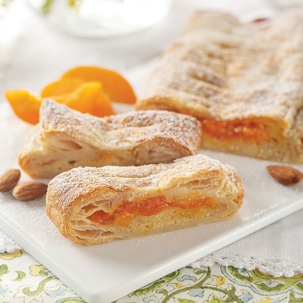 Apricot Almond Strudel