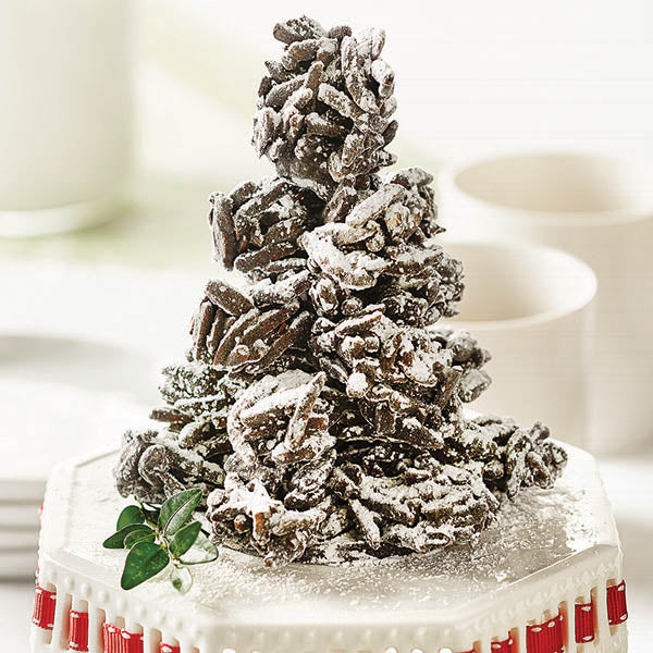 Almond Winter Tree Two Trees