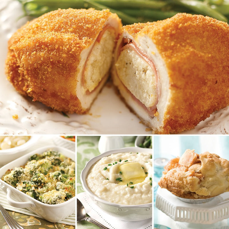 Chicken Cordon Bleu Dinner For Four