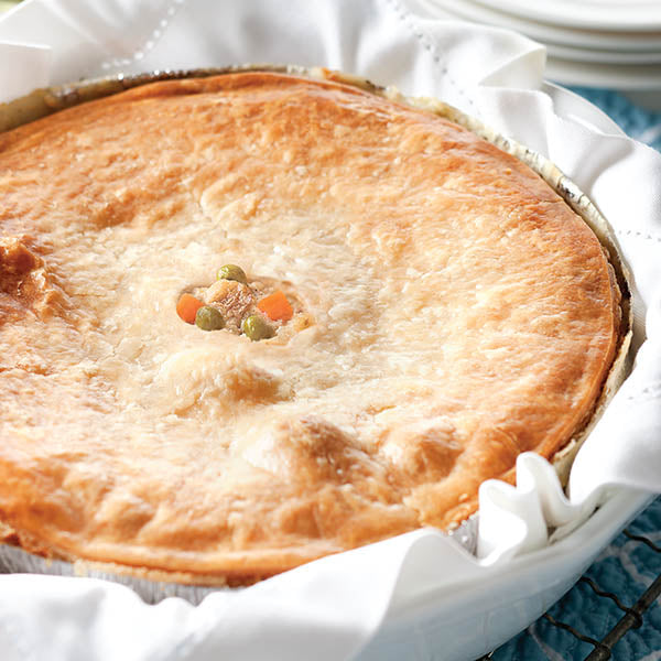 Family-Sized Chicken Pot Pie