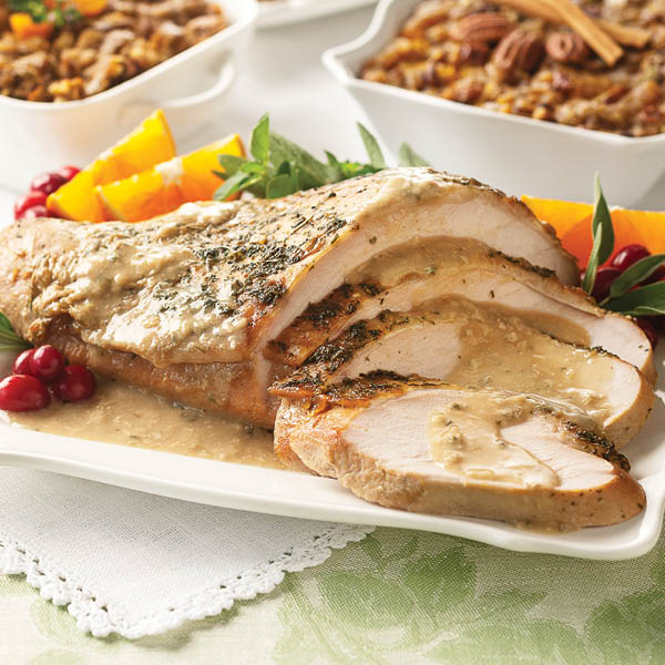 Turkey Breast with Gravy