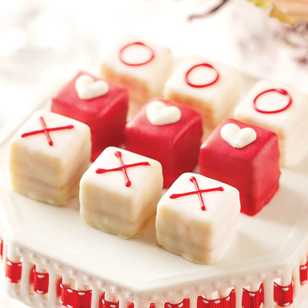 Valentine's Petit Fours
