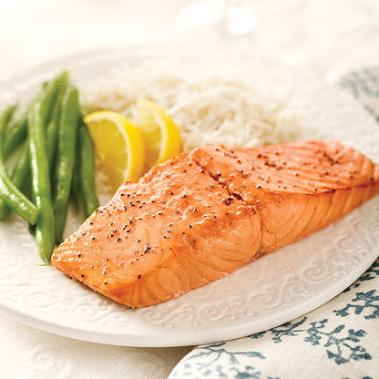 Honey Bourbon Salmon Filet