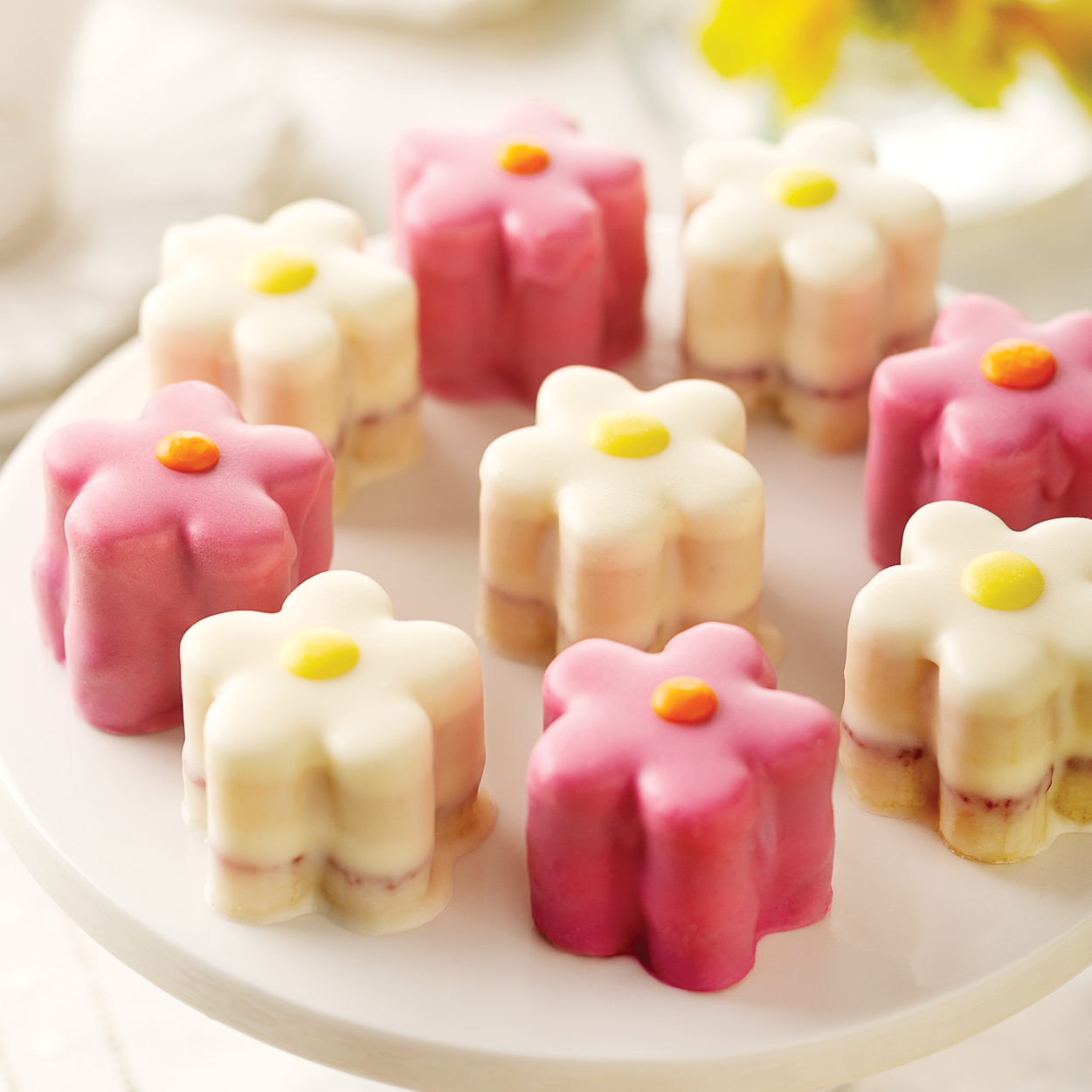 Flower Tea Cakes