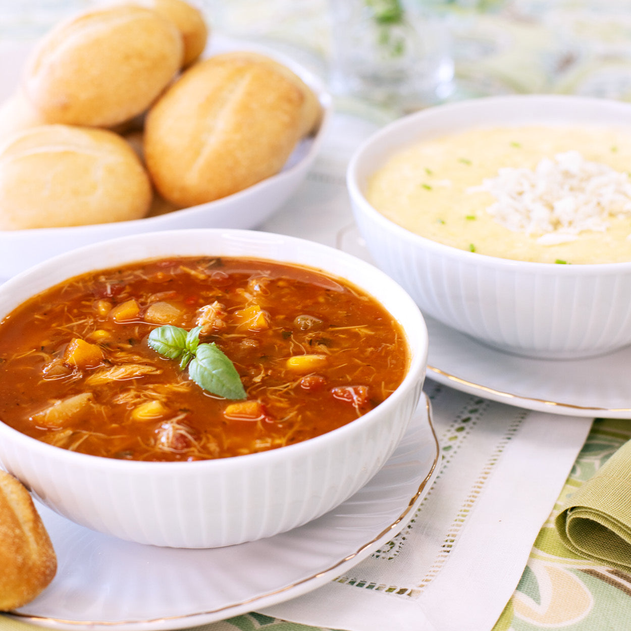 Maryland Crab Soup Duo