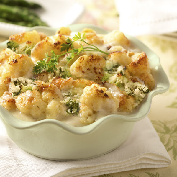 Truffled Broccoli & Cauliflower - One Casserole