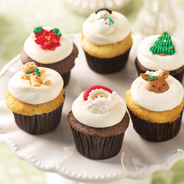 Christmas Mini Cupcakes