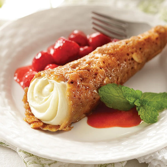 Cheesecake Praline Cones