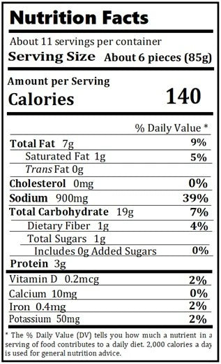 Revised Nutrition Label