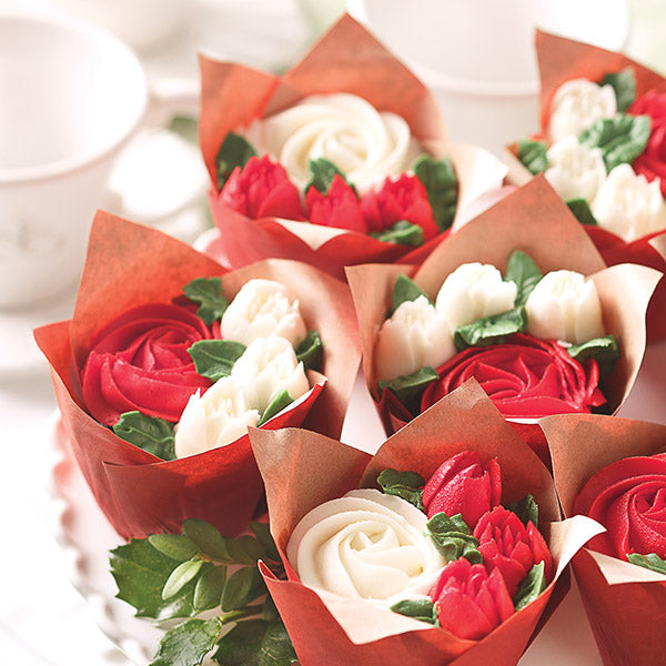 Festive Cupcakes in Bloom