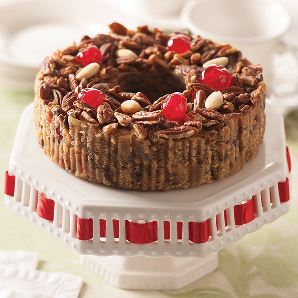 Fancy Fruit Cake - 2 lb. Ring