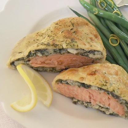 Salmon Wellington Dinner