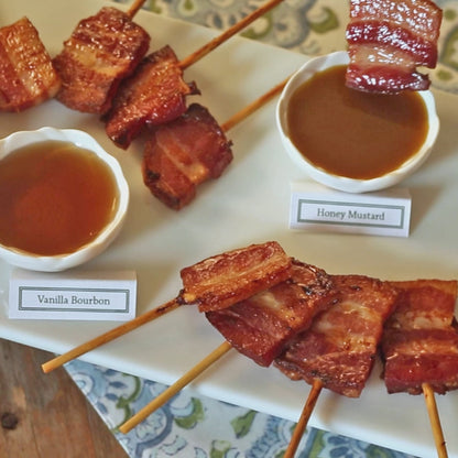 Gourmet Bacon "Lollipops"