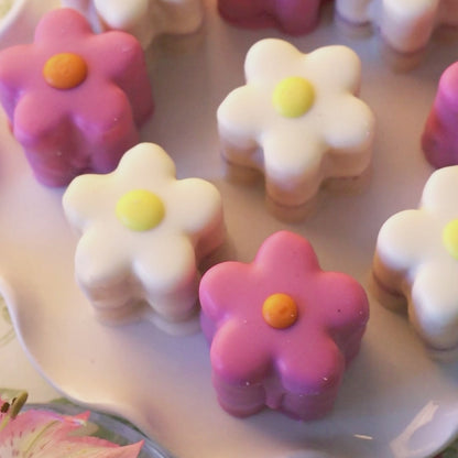 Flower Tea Cakes - Twelve