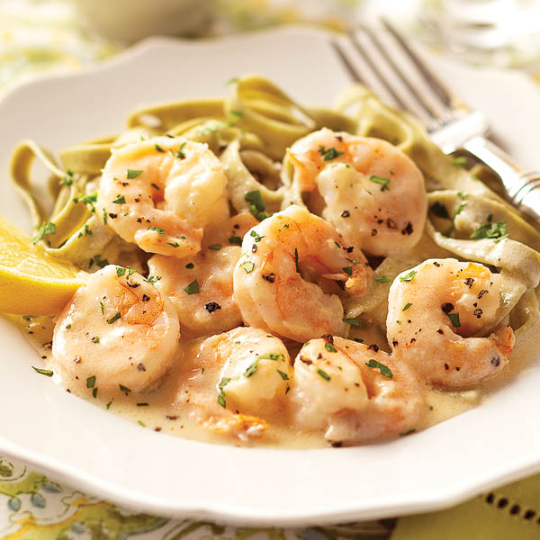 Shrimp Fettucine Alfredo