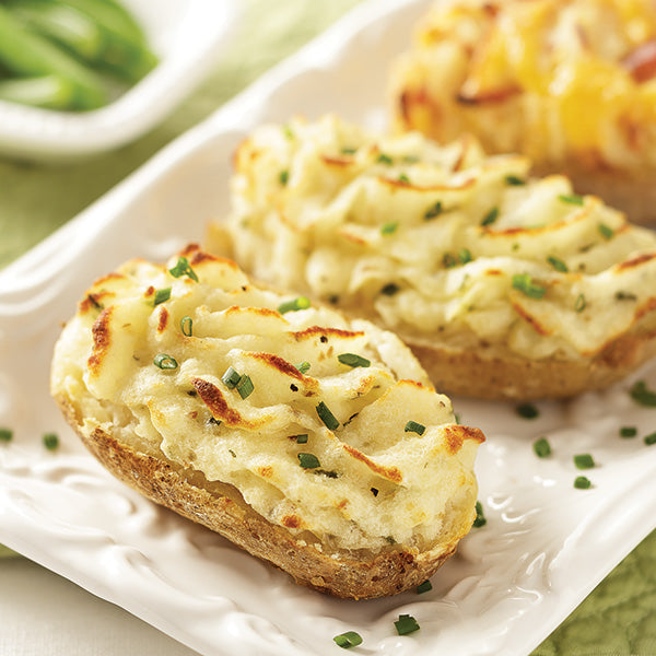 Twice-Baked Potatoes - Sour Cream and Chive
