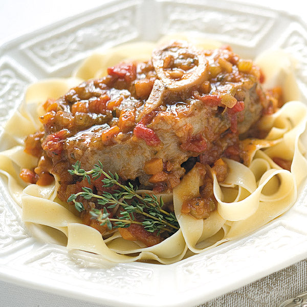 Gourmet veal osso buco